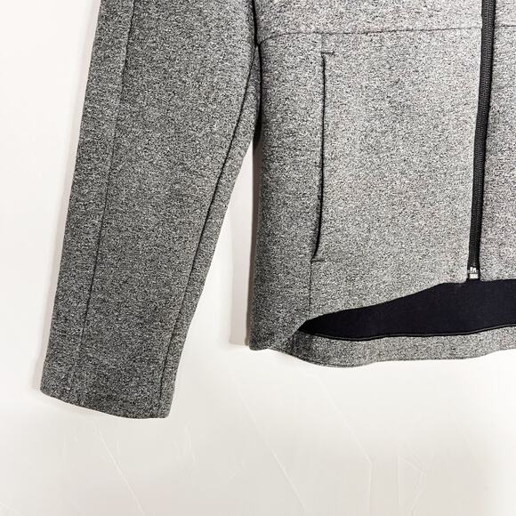 Lululemon Going Places Jacket Heathered Speckled Black / Black 4 Womens Spacer - Picture 4 of 10